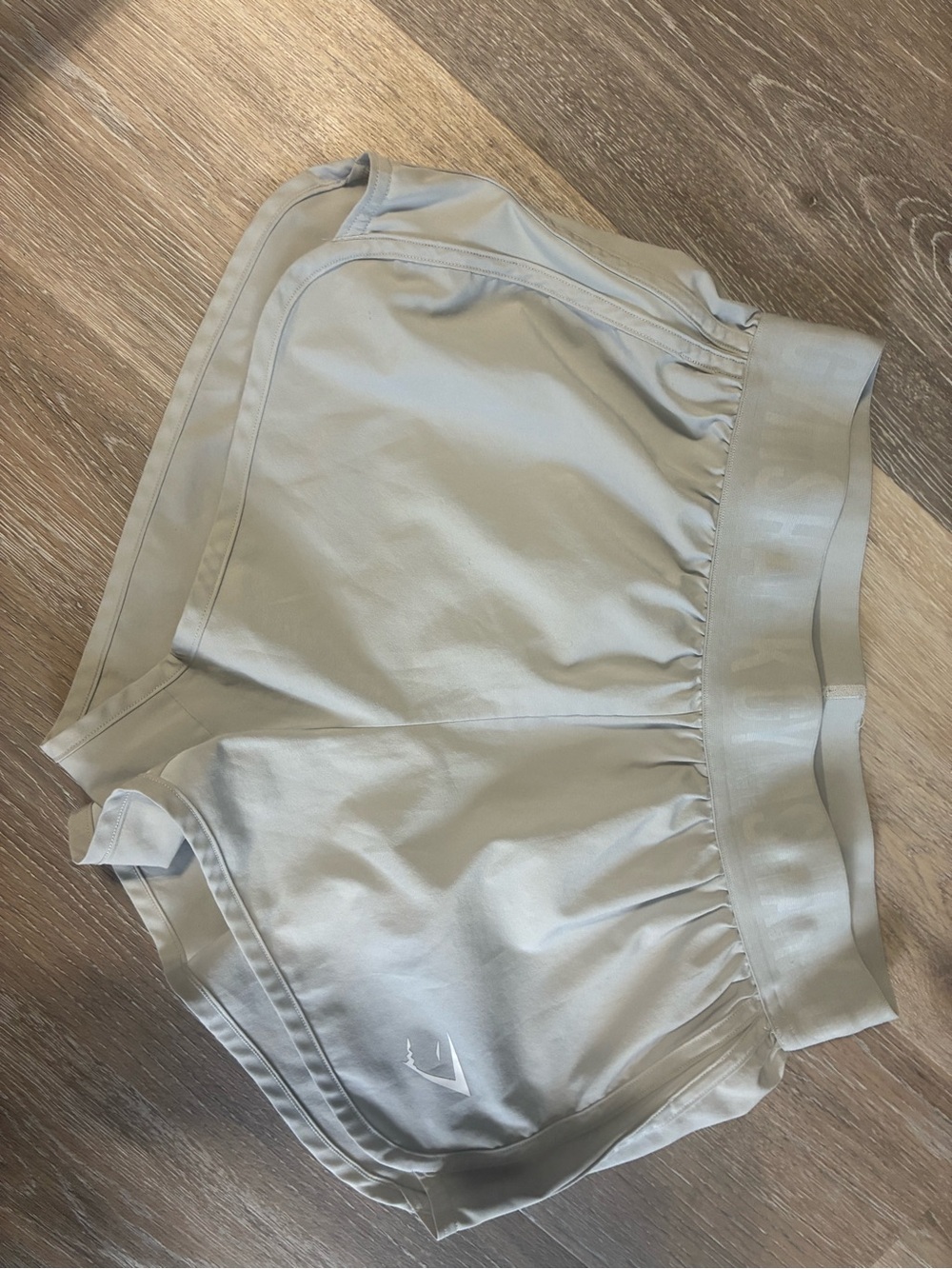 Gymshark Light Gray women’s Athletic Shorts
